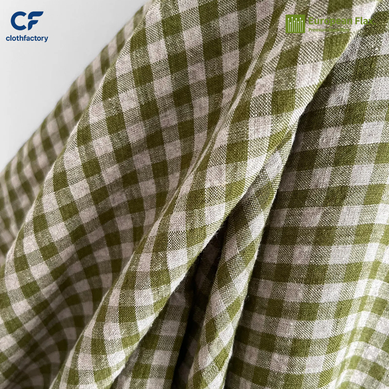 Carreaux vert et blanc