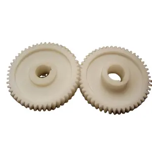 2023 New Product CNC Machined PA POM ABS PEEK PPS NYLON PC Wear Resistance Plastic Differential Gear Kit Pinion Gear