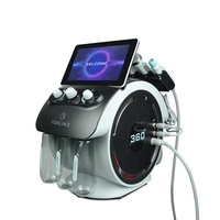6 en 1 nettoyage des pores d'hydrogène dissolvant de tête noire soins de la peau machine de nettoyage du visage