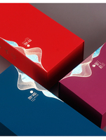 Service à thé recyclable de luxe personnalisé boîte cadeau avec mat de stratification pour la vodka et l'emballage cosmétique