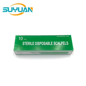 Scalpel stérile # 15C Outil de précision dermatologique certifié ISO pour l'excision de lésion pigmentée - Product Image 6