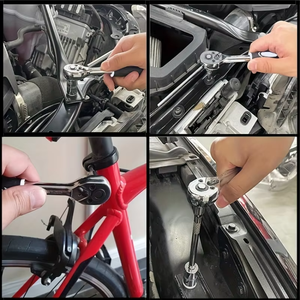 Juego de Herramientas Mecánicas Profesionales de 219 Piezas, Operadas a Mano, OEM, Duraderas, de Acero al Carbono, con Llave de Trinquete, Vasos y Destornilladores para Automoción - Product Image 5