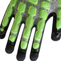 Gants de sécurité anti-choc XINGYU, résistants aux coupures, 15 jauges, pour la construction, la mécanique, avec grip anti-huile et anti-vibrations.