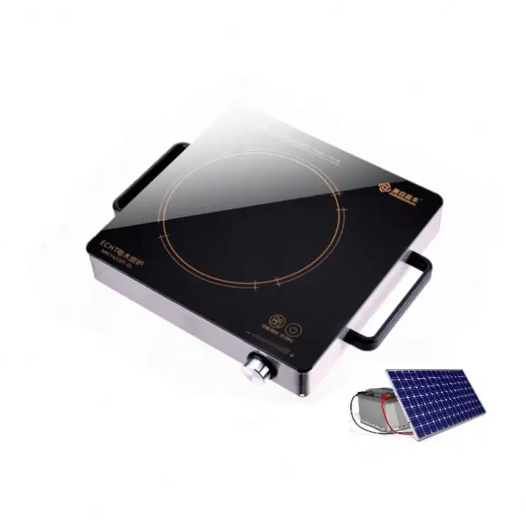 Desain baru sistem surya pada 25 48Volt solar infrared cookter 1000watt kompor listrik baterai kualitas baik