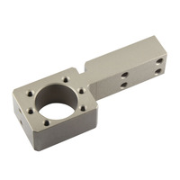 Komponen Aluminium 6061 CNC Milling Kustom, Anodized, Non-Standar, Peralatan Otomasi, Komponen Struktural Mekanik