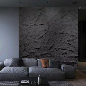 Panel de Piedra de Imitación de Textura Continua, Panel de Piedra de Imitación de Lujo para Decoración Interior y Exterior - Product Image 2