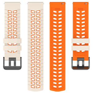 Cinturino in silicone da 22 mm per <span class=keywords><strong>Huawei</strong></span> <span class=keywords><strong>Watch</strong></span> GT6 GT5 GT4 GT3 <span class=keywords><strong>GT2</strong></span> Pro 46mm, morbido, traspirante, impermeabile, sportivo, di ricambio - Product Image 4