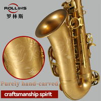 Bare Copper Process Manufacturer Wholesale Retail Professional High Grade Eb Woodwind Instrument X7-II Alto Saxophone
