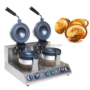 Wework thương mại Ice Cream <span class=keywords><strong>Hamburger</strong></span> Waffle máy điện đôi đầu UFO <span class=keywords><strong>Burger</strong></span> <span class=keywords><strong>Maker</strong></span> Panini Báo Chí sản xuất bánh sandwich - Product Image 1