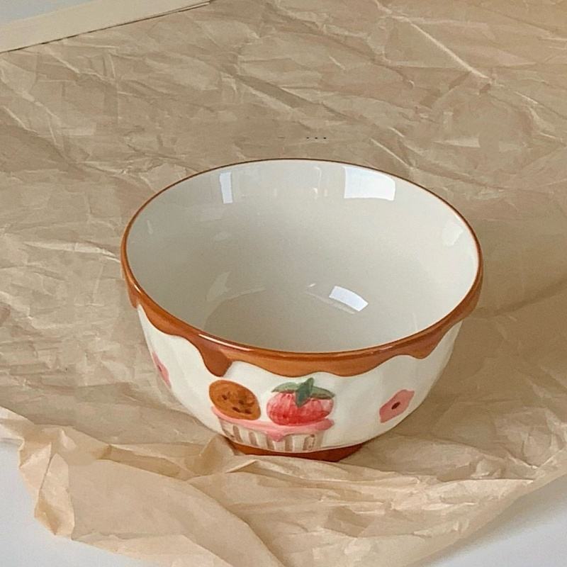 Brown 4.5inch bowl
