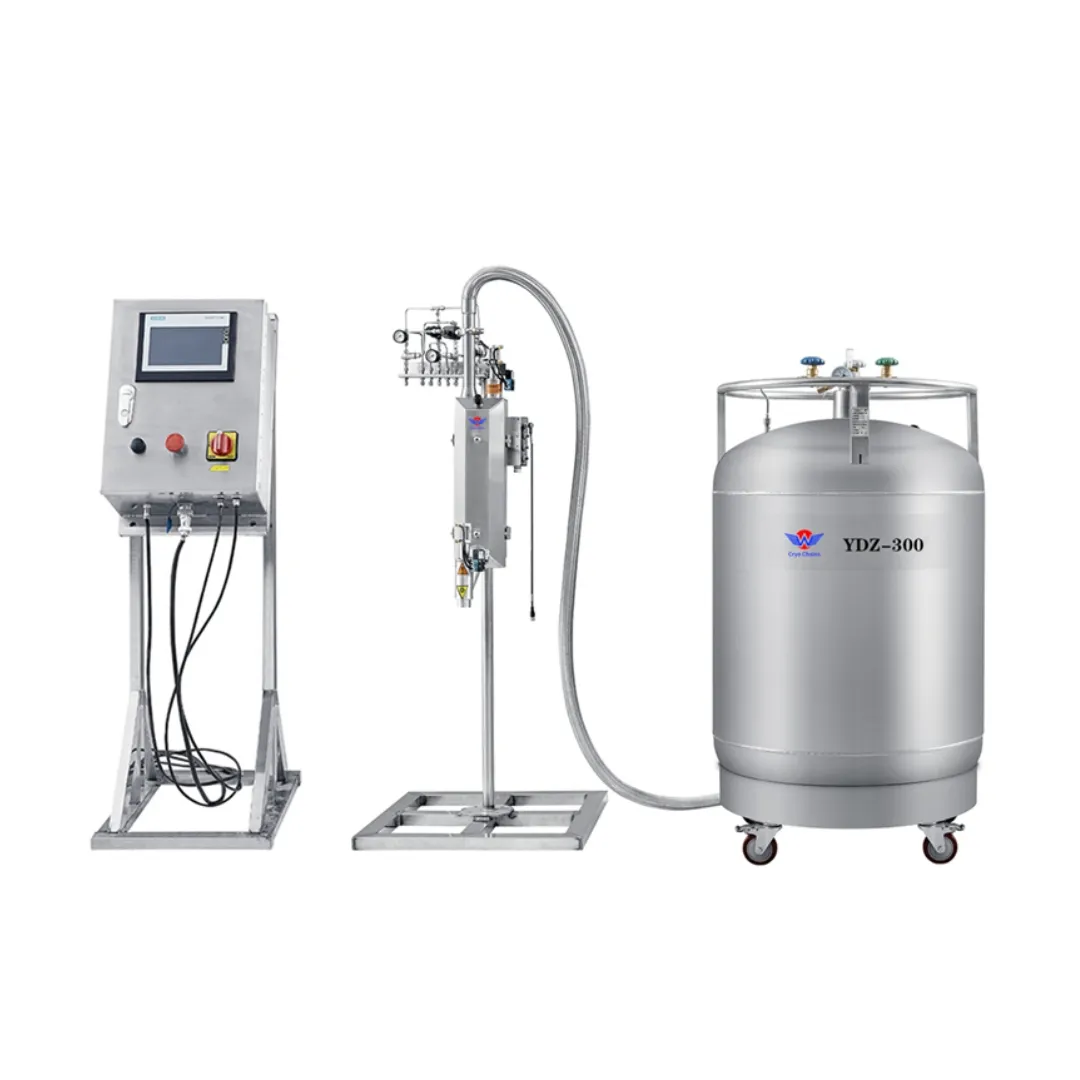 Best Price Automatic foods and drinks liquid nitrogen doser liquid nitrogen filling machine for Nitrogen injector