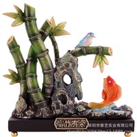 Nueva Escultura Artística de Resina Epoxi de Estilo Chino, Figura Decorativa Personalizada para Sala de Estar o Mueble de TV