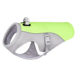 Adjustable Dog Cooling Vest Harness with Reflective Design for Summer Outdoor Activities UV Protection Dog Cooling Jacket