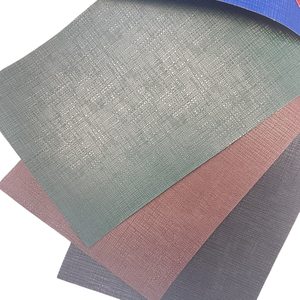 2025 Hot giả da giả da dập nổi PVC Linen tráng cuốn sách giấy ràng buộc tấm vải Nhà cung cấp - Product Image 5