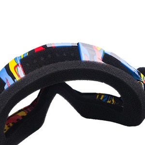 <span class=keywords><strong>Gafas</strong></span> de Motociclismo Todoterreno, Resistentes al Viento y a las Salpicaduras, con Marco Completo y Resistentes a Impactos, Modelo X600, Unisex, para Motociclismo Harley, Senderismo y Deportes - Product Image 5