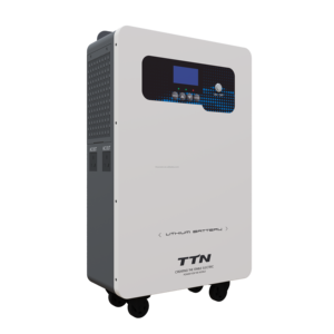 Batterie au lithium intégrée 2-en-1 et onduleur 12,8 kWh et <span class=keywords><strong>1kWh</strong></span> pour système de stockage d'énergie solaire domestique - Product Image 2