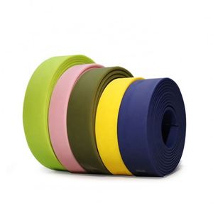 Factory Wholesale Colorful Matte Soft Touch Pet Supplies Pet Leash Collar Waterproof Ribbon PVC Coated Tape <b>Webbing</b> - Product Image 4