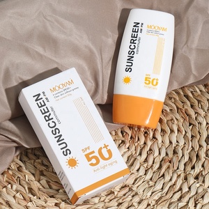 Protector Solar de Marca Privada, Loción Protectora Solar Resistente al Agua, Refrescante, No Pegajosa, Anti UV, Iluminadora, <span class=keywords><strong>SPF</strong></span> 50 - Product Image 4
