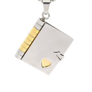 Collane con Ciondoli a Forma di Lettera d'Amore 2025 in Acciaio Inossidabile per Donne, Stile Buddista, Personalizzabili - Product Image 3