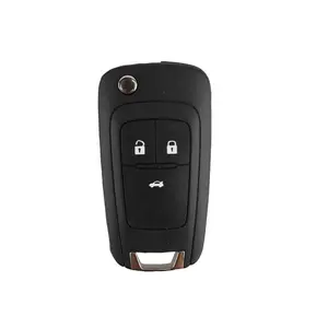 High Quality 3 Buttons Flip Remote Car Key Shell Fob For Chevrolet Aveo Cruze Orlando Car Key Case Cover