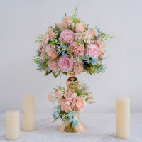 NINI Boules de fleurs artificielles modernes, décorations de table de mariage, accessoires de mariage écologiques pour allées de cérémonie