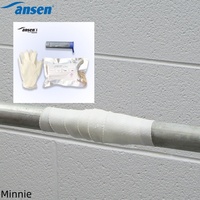 Bande de protection pour tuyaux en fibre de verre de qualité supérieure, imprégnée de résine à durcissement à l'humidité, pour usage industriel