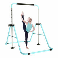 Nouvelle mise à niveau pliable maison enfants hauteur réglable Junior entraînement équilibre Horizontal extensible Gym Kip Bar