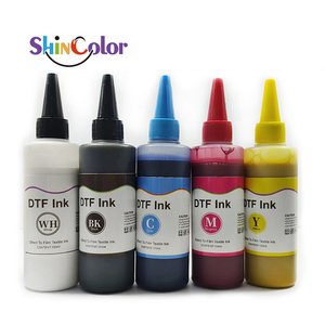 ShinColor 100ML 500ML 1000ML <span class=keywords><strong>Ecotank</strong></span> DTF Compatible pour 5 Couleurs Cartouche Pleine 100% Compatible Garantie 24 Mois Teinture - Product Image 1