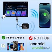Adaptateur sans fil CarPlay Android Auto 2 en 1 Boîte Adaptateur sans fil Convertir filaire en sans fil CarPlay Dongle Plug
