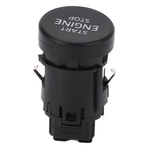 Botón de arranque sin llave Yunnuo 5ED905217 5E0905217 Interruptor de arranque y parada del motor ABS negro para Skoda - Product Image 1