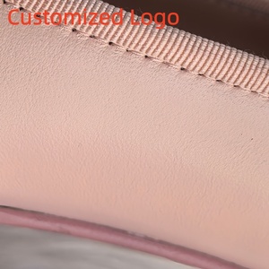<span class=keywords><strong>Ballerines</strong></span> plates de luxe pour femmes, de qualité supérieure, en cuir d'agneau véritable, douces et confortables, avec des perles - Product Image 2