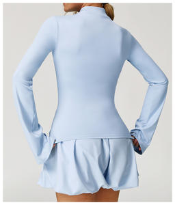 Damen Plissierte Tennisröcke mit Shorts für Laufen Workout Tennis-Bekleidung <span class=keywords><strong>2</strong></span>-teiliges Pickleball-Rock-Set Plissierte Tennisrock-Sets - Product Image 2