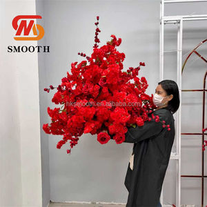 Decoraciones de Mesa para Bodas, Centros de Mesa con Flores Artificiales, Bola de Flores Artificiales de Rosa de Seda, Gran Venta - Product Image 5