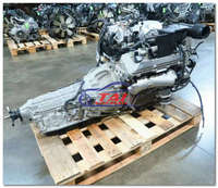 Moteur à essence V8 3UZ 2UZ 1UZ Original japonais avec boîte de vitesses pour Toyota Lexus 4.7L Boite en bois Moteur diesel JP