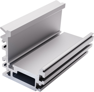 Konveyor rantai kecepatan ganda seri 6000 profil aluminium industri 7 Seri layanan kustom ekstrusi Anodized tersedia - Product Image 6