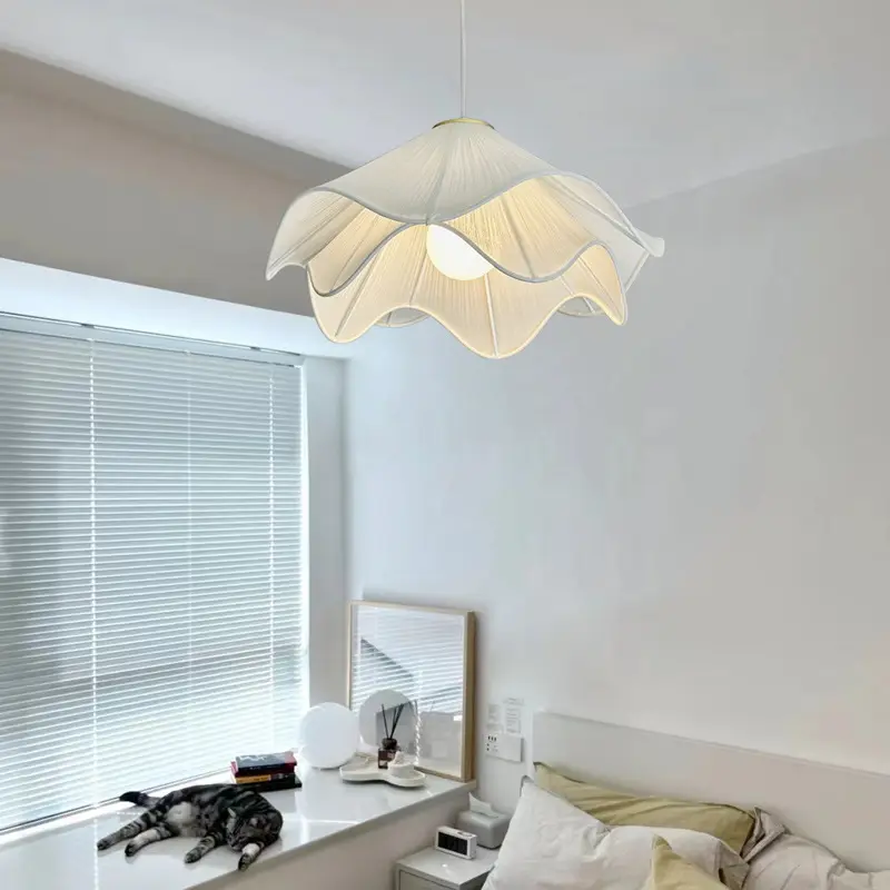 Franse Kroonluchter Woonkamer Slaapkamer Lamp Nordic Creatieve Eenvoudige Warme Romantische Slaapkamer Lamp