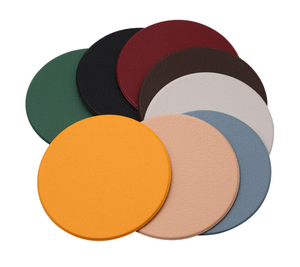 ที่รองแก้วหนังเทียมกันน้ำทรงกลม/ไม่สม่ำเสมอ/สี่เหลี่ยม - Product Image 1