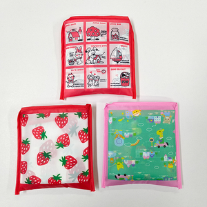 Сумка-шоппер XIYI: складная, с индивидуальным принтом, мультяшным рисунком, квадратная, из переработанных материалов, многоразовая, экологичная - Product Image 5