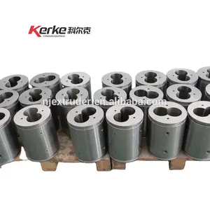 Recycle Material Single Screw Barrel 200kg/h Pe Hard Scrap Barrel For Plastic Parallel Extruder