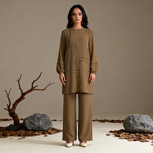 Nuevo Estilo de Vestido Abaya Elegante de Poliéster con Lentejuelas de Lujo para Mujeres Musulmanas, Venta al por Mayor Personalizada para Fiestas y Eventos - Product Image 1