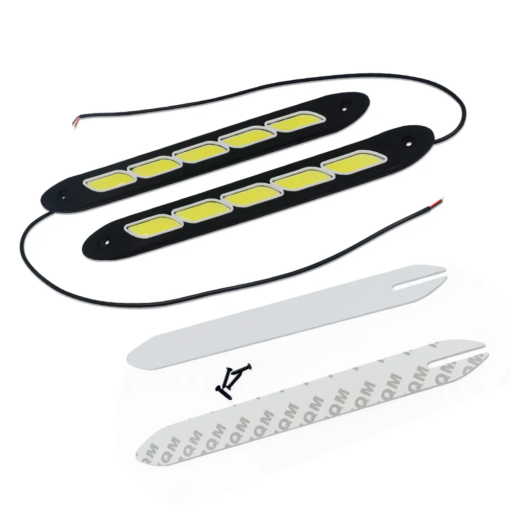 LED parfaite les LEDs feux diurnes étanche COB feux de jour Flexible LED voiture DRL pour voiture feux externes