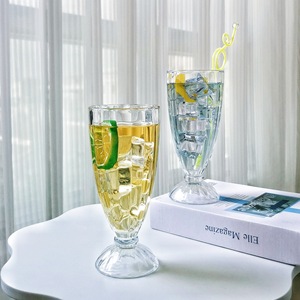 Bán Buôn Phong Cách Hiện Đại Chất Lượng Cao Sáng Tạo Đáng Yêu Nước Soda Thủy Tinh Đơn Giản Cát Băng Milkshake Thủy Tinh Nước Trái Cây Cốc <span class=keywords><strong>Highball</strong></span> Thủy Tinh - Product Image 3