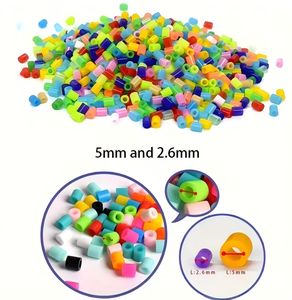 Cuentas <span class=keywords><strong>Hama</strong></span> de 2.6mm, Caja de Embalaje, Mosaico Térmico, Cuentas para Planchar, Cuentas Fusibles, Juguete DIY, Material EVA - Product Image 5