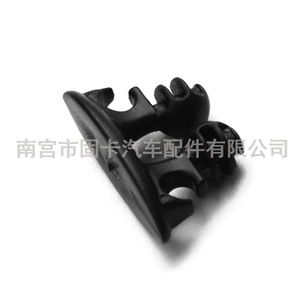 Clip para cables de coche, autoadhesivo, de PVC, negro y blanco, para cables de datos, auriculares, 26x10x15mm - Product Image 4