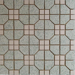 레트로 홍콩 스타일 카페테리아 세라믹 타일 구식 골동품 타일 모자이크 석재 타일 방수 및 내마모성 - Product Image 3