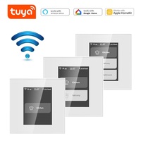 Sistema de casa inteligente Lanbon Tuya Wifi Zigbee LCD táctil inteligente 3 Gang interruptor de luz Control remoto por teléfono Google Alexa