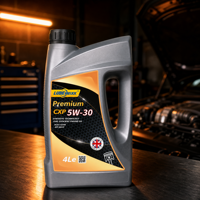 Huile moteur entièrement synthétique LUBEMAXX CXP 5W-30, économique en carburant, ACEA A3/B4 API SN/CF 4L