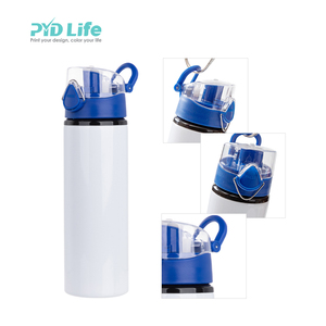 PYD Life 750ml Botella <span class=keywords><strong>de</strong></span> agua deportiva <span class=keywords><strong>de</strong></span> aluminio personalizada Vaso <span class=keywords><strong>de</strong></span> sublimación con tapa roja - Product Image 2