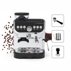 <span class=keywords><strong>Cafetera</strong></span> Comercial China Semiautomática <span class=keywords><strong>Keurig</strong></span> con Espumador de Leche, Máquina de Café Expresso con Molinillo - Product Image 3