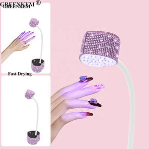 Nouveau 30W Coeur Strass UV <span class=keywords><strong>Lampe</strong></span> À Ongles Séchage Rapide UV <span class=keywords><strong>Lampe</strong></span> De Cuisson À Ongles Détection Intelligente 10Pcs Perles Sèche-Ongles - Product Image 3